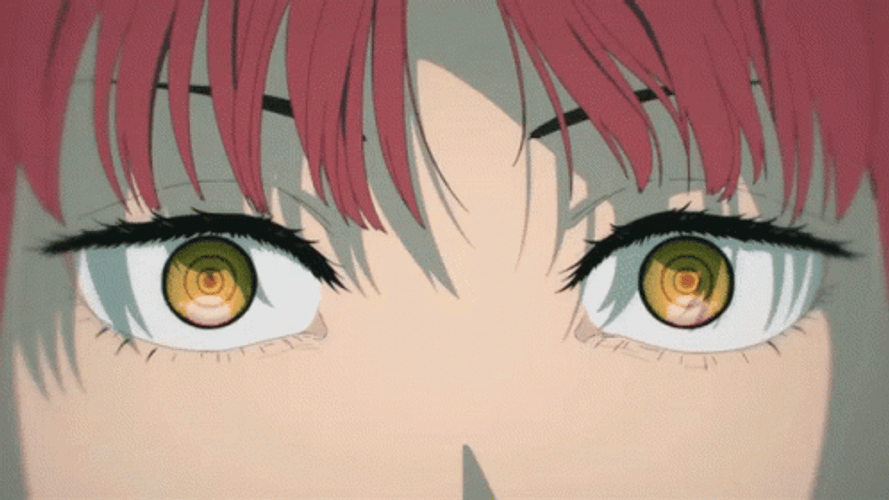 Makima Removes Tie GIF