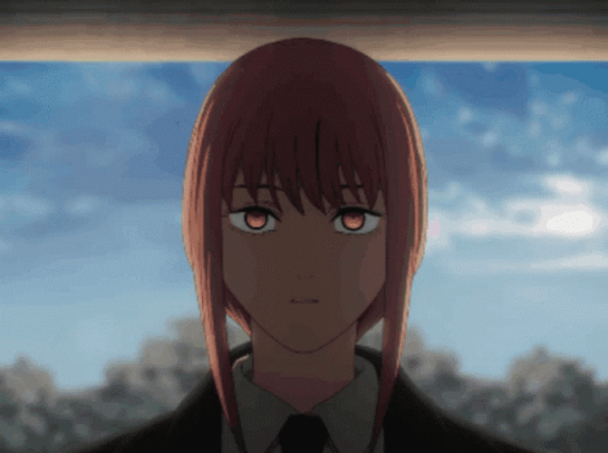 Makima Side View GIF