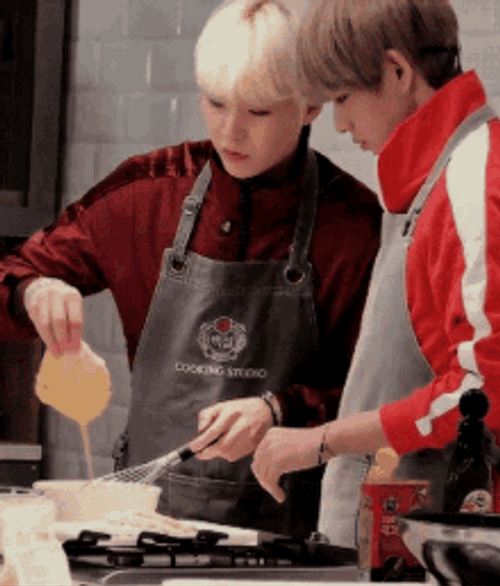 Making A Batter To Use In Cooking GIF