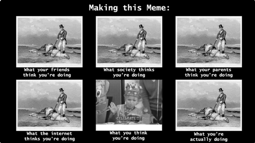 Making Beating A Dead Horse Meme GIF