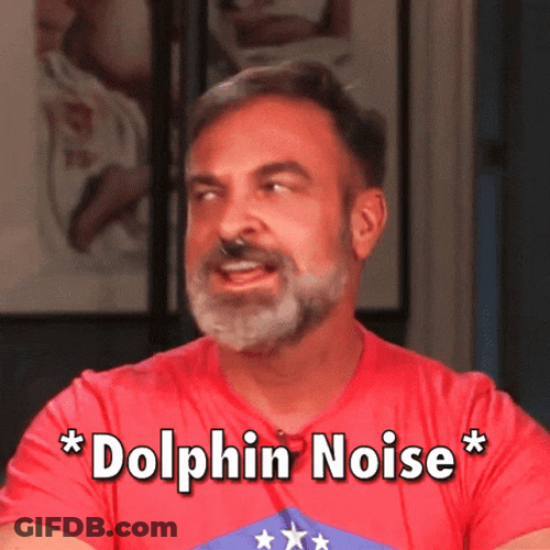 Making Dolphin Noise GIF