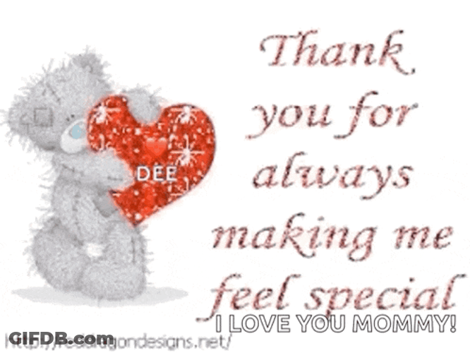 Making Me Feel Special Thanks GIF
