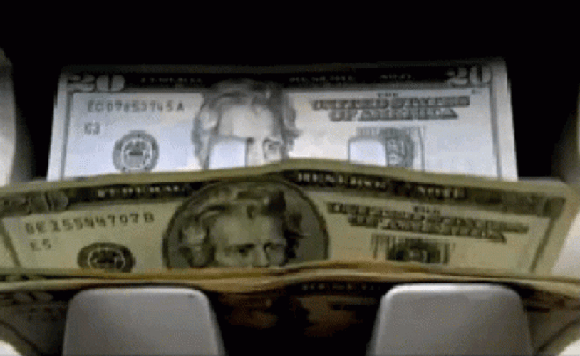 Making Money Fifty Dollar Bills GIF