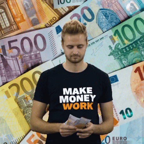 Making Money Sniffing Money Yes GIF