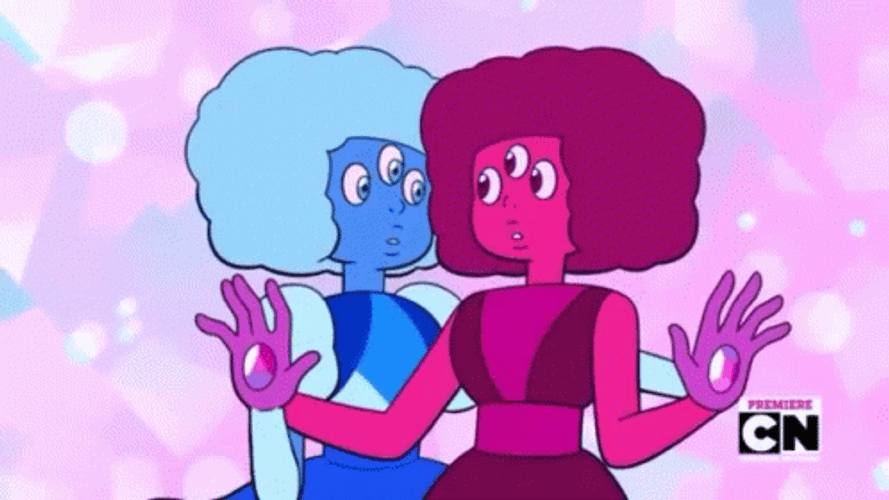 Making Of Garnet GIF
