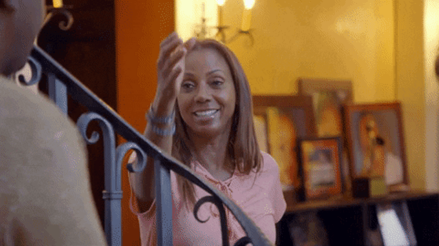 Making Pinky Promise In Stairs GIF