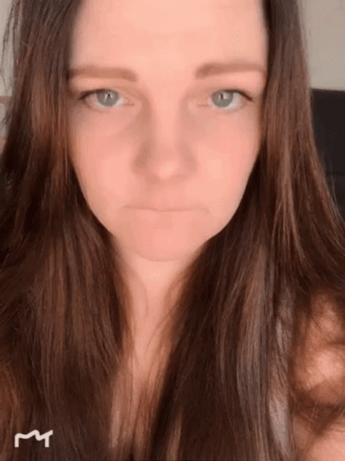 Making Pouty Face With Camera GIF