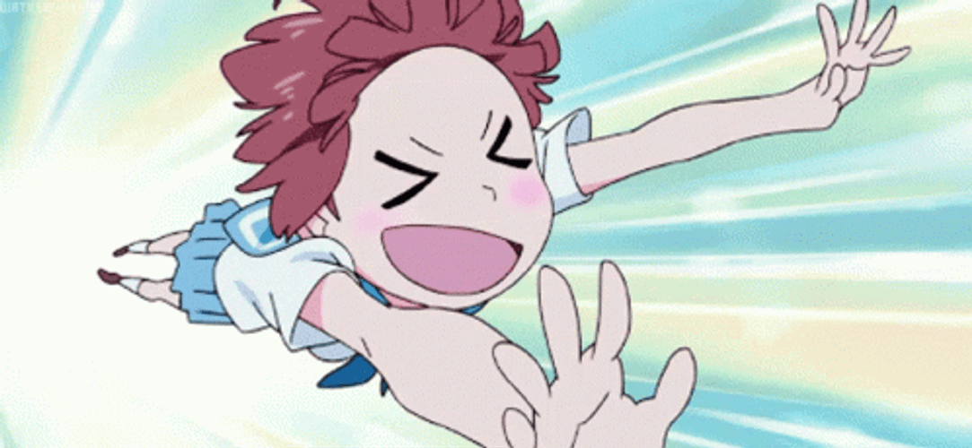 Mako Hugging Ryuko Matoi Funny GIF