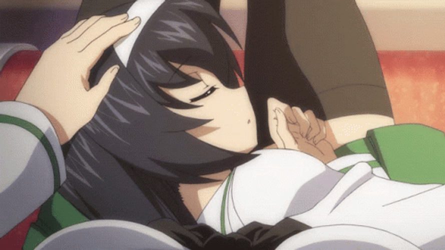 Mako Reizei Head Pat GIF