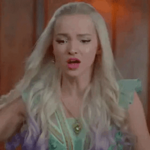 Mal Descendants Green Eyes GIF
