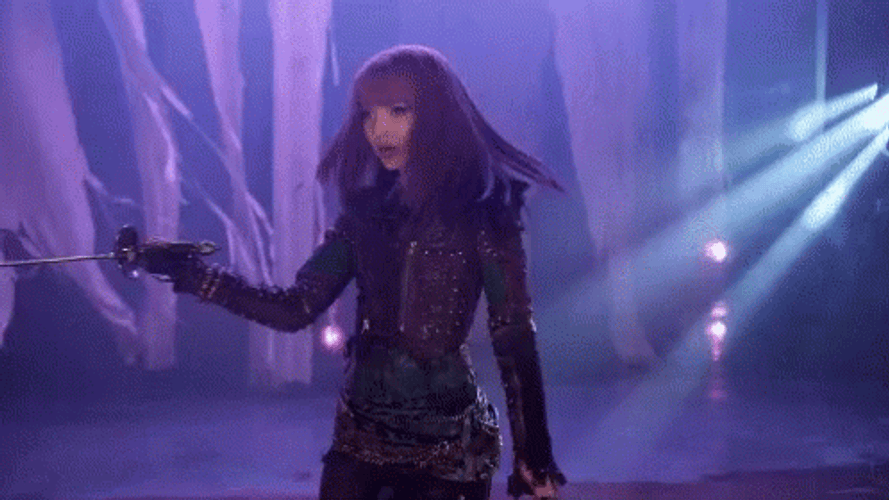 Mal Descendants Sword GIF