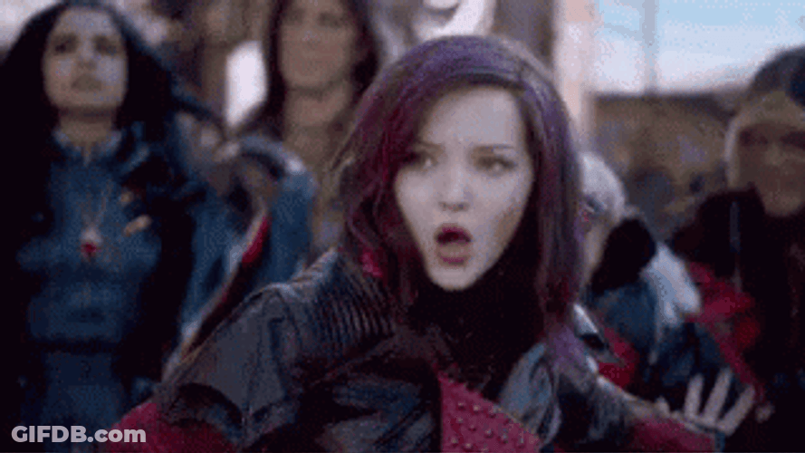 Mal Descendants What GIF