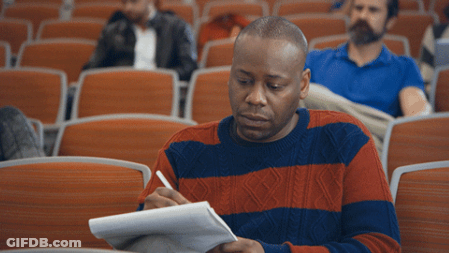 Malcolm Barret Learning From Speaker GIF