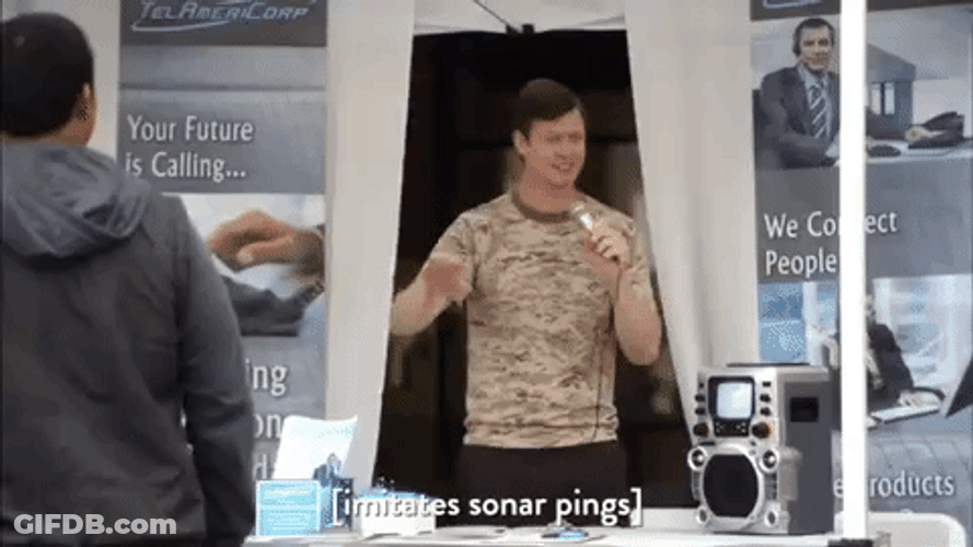 Male Coast Guard Funny Actions GIF