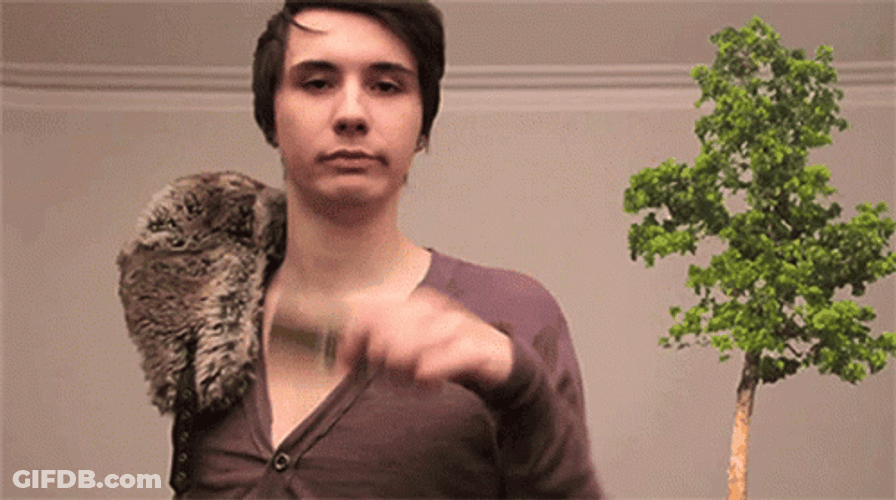 Male Diva Walks Out GIF