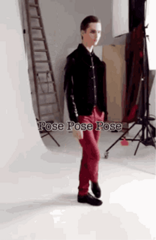 Male Model Pose GIF