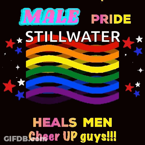 Male Pride Stillwater Heals Men Cheer Up Guys Poster GIF