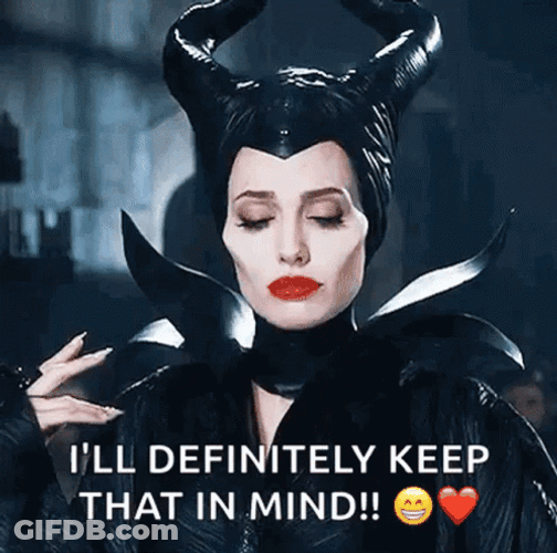 Maleficent Angelina Jolie Evil Smile GIF