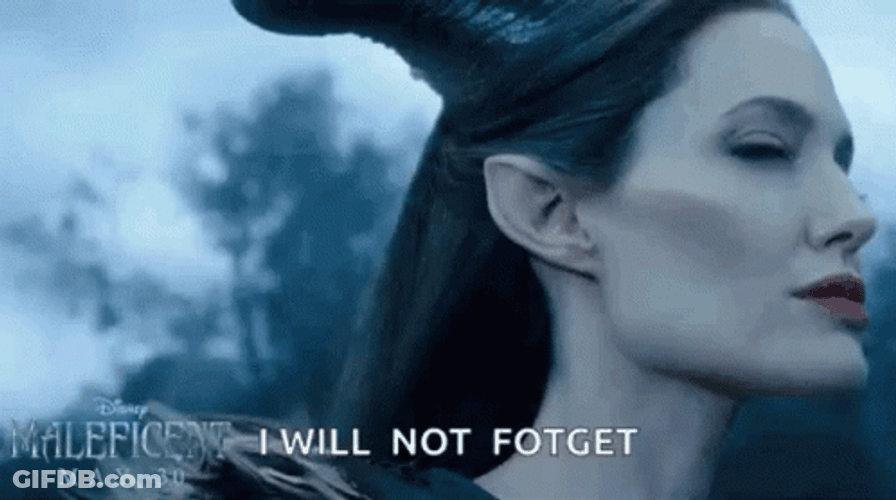 Maleficent Penetrating Look Will Not Forget GIF
