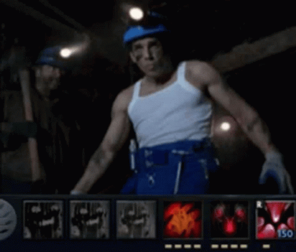Malibus Most Wanted Jimmy Kimmel With Flashlight On His Head GIF