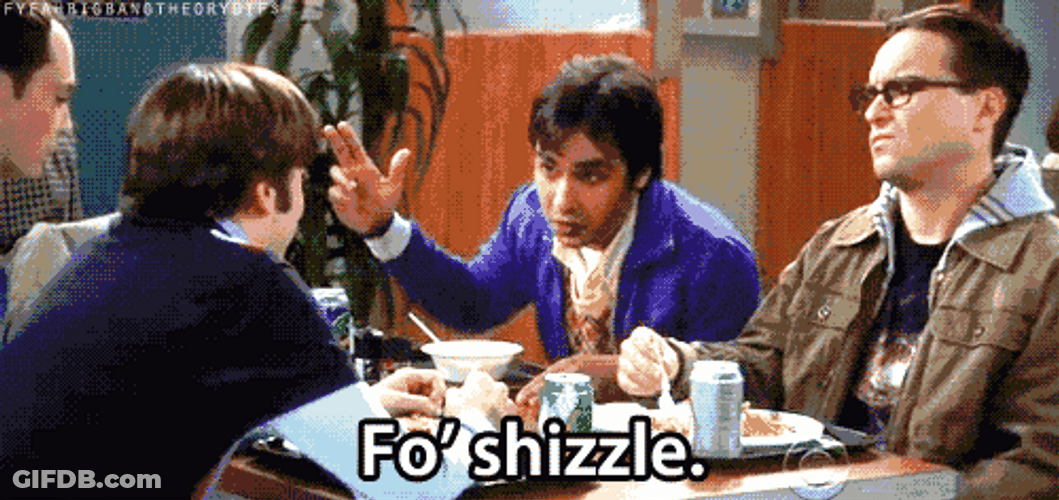 Malibus Most Wanted Kunal Nayyar Fo' Shizzle GIF