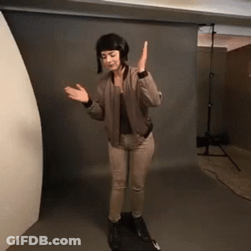 Malika Robot Dance GIF