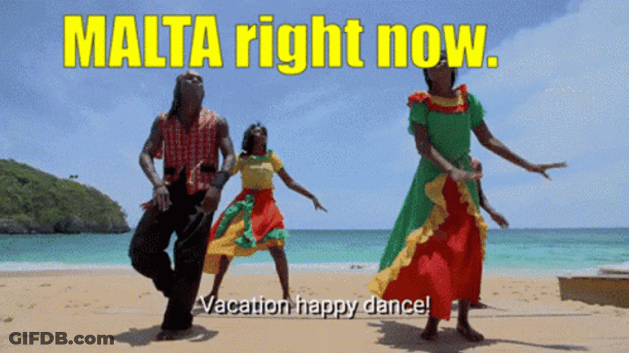 Malta Beach Dance GIF