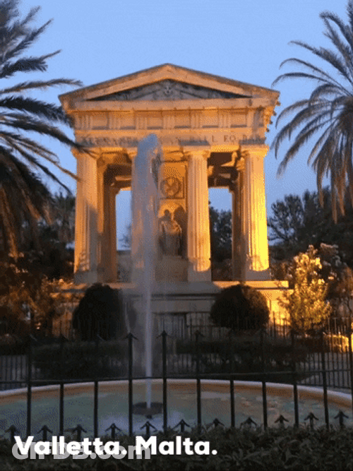 Malta Valleta Landmark GIF