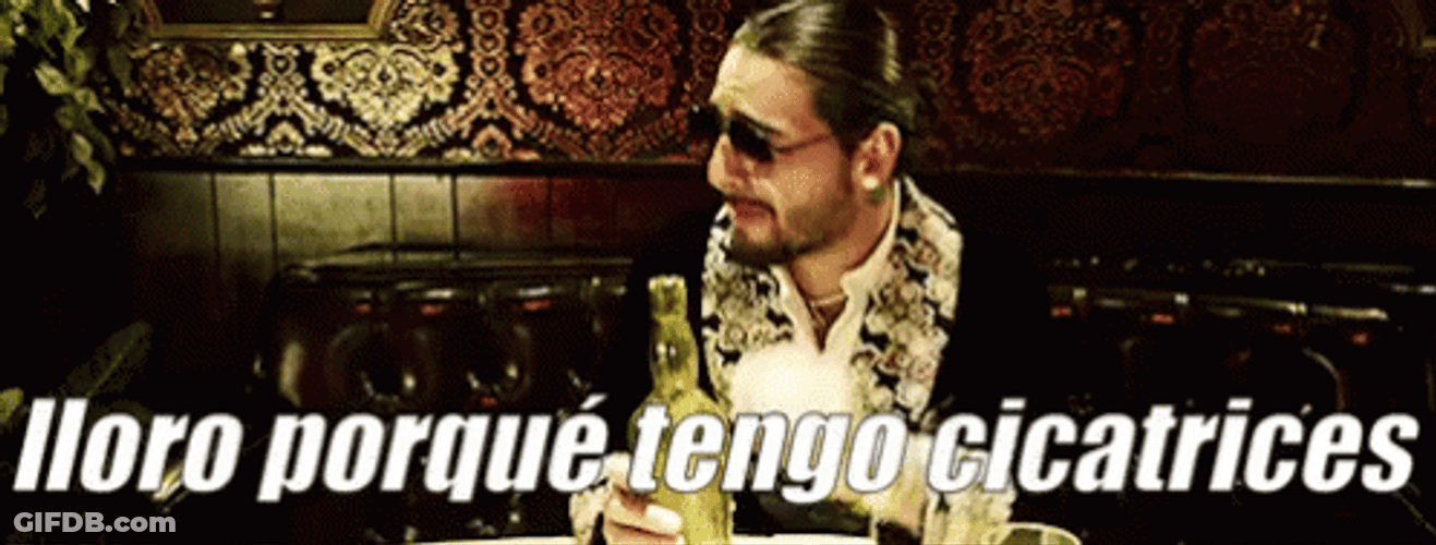 Maluma I Cry Because I Have Scars GIF