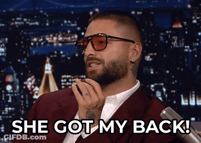 Maluma Say She Got My Back GIF