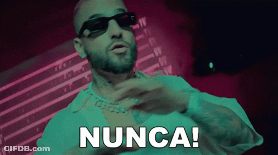 Maluma Says Never GIF