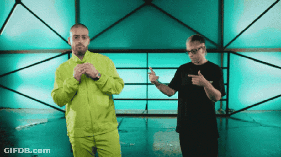 Maluma Wears Green Jacket In The MV GIF