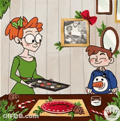 Mama May I Have Cookie Happy Kid GIF