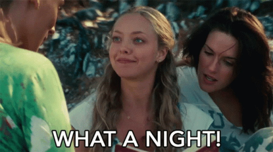Mamma Mia Amanda Seyfried Thrilled GIF