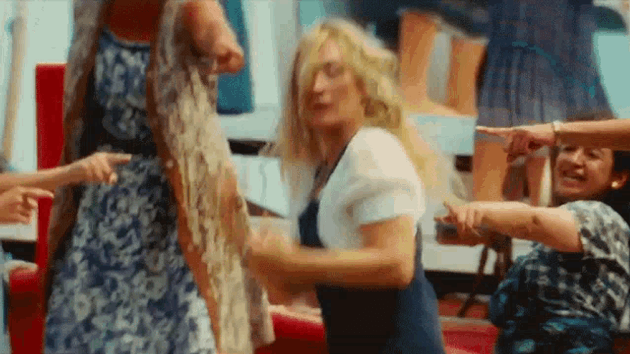 Mamma Mia Donna Head Bang GIF