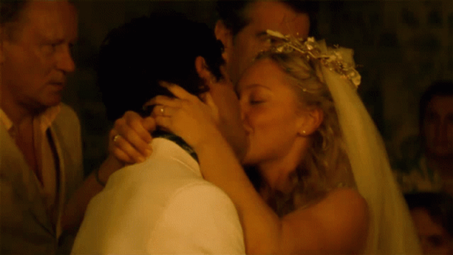 Mamma Mia Sophie Wedding Kiss GIF