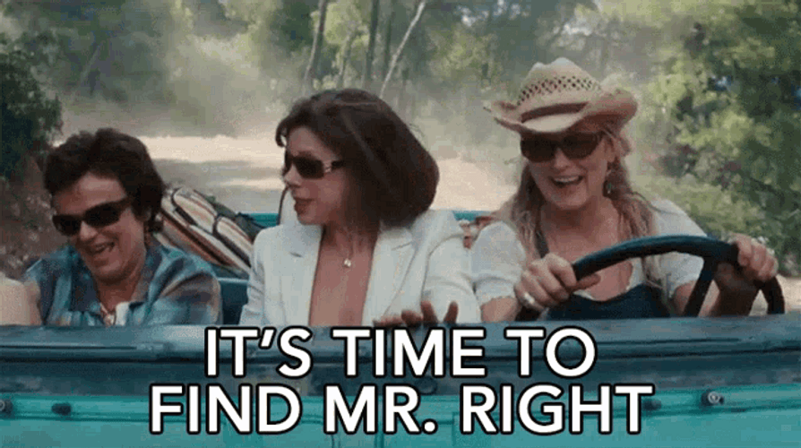 Mamma Mia Tanya Mr. Right GIF