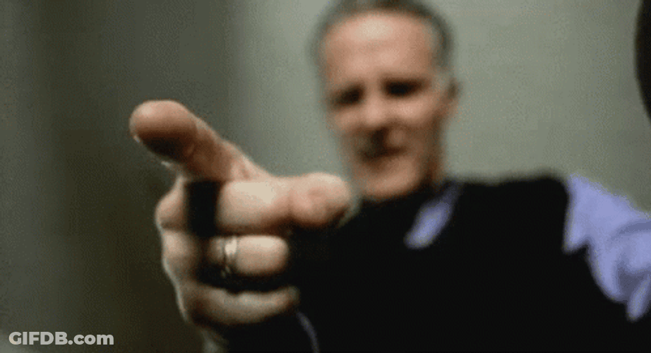 Man Accusing And Pointing GIF