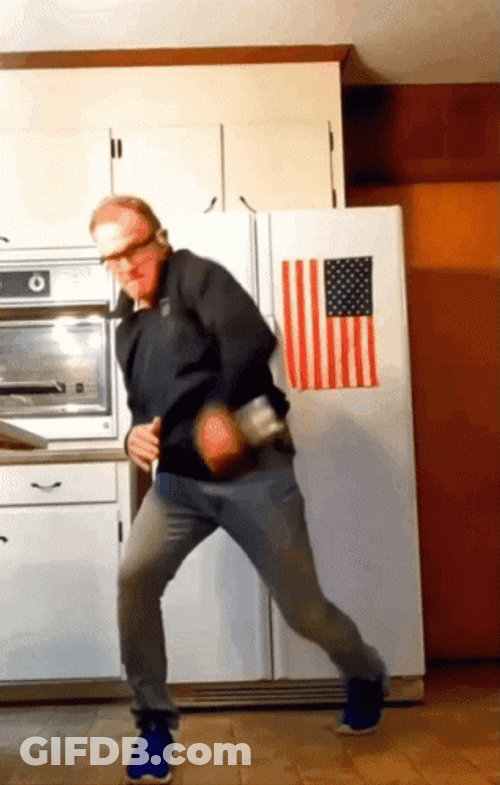 Man Acting Like Jason Bourne GIF