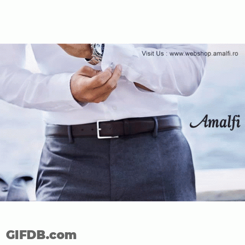 Man Adjusting Cufflinks GIF