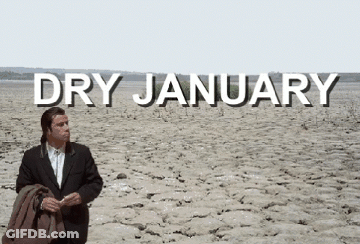 Man Alone Dry January GIF