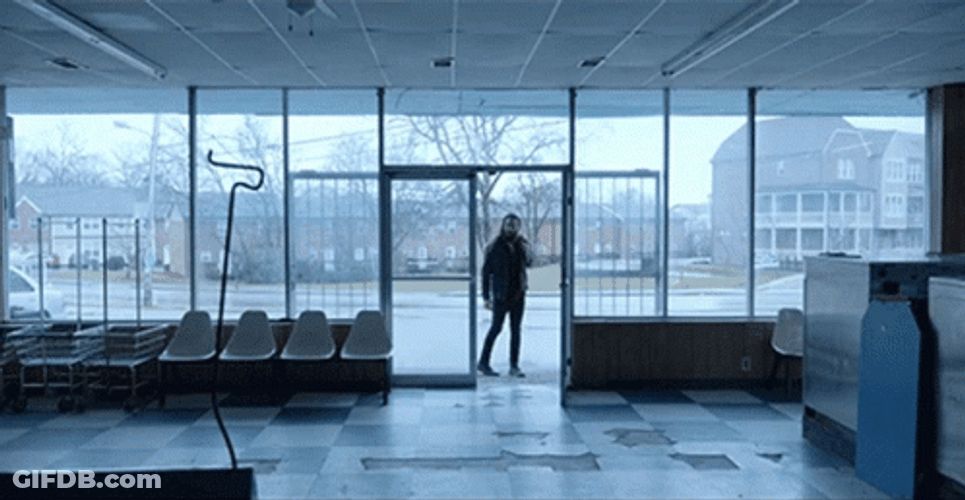 Man Alone In Ghost Town GIF