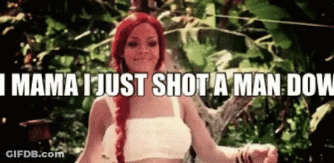 Man And Blue-Haired Woman Dancing GIF