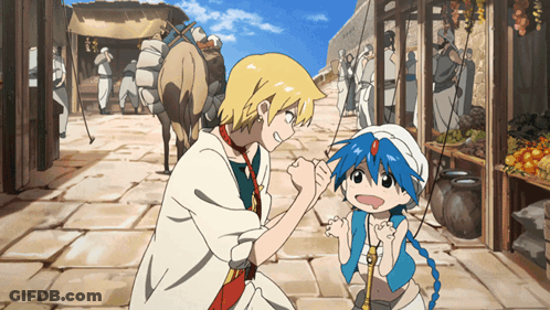Man And Boy Shaking Hands GIF