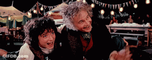 Man And Boy Sitting Smiling GIF