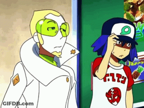 Man And Boy Standing Next To Each Other GIF