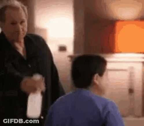 Man And Boy Standing Together GIF