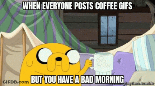 Man And Cat Bad Morning Horrible Day GIF