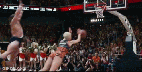 Man And Cat Playing Basketball TikTok GIF