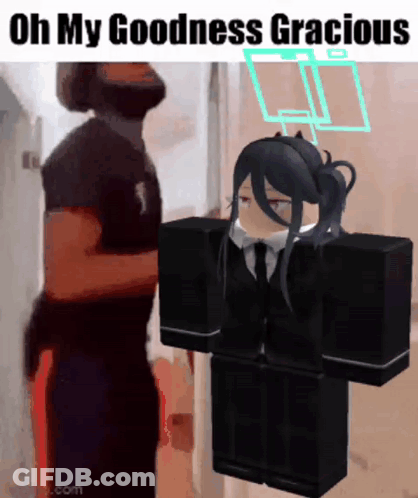 Man And Girl In Suit And Tie Oh My Goodness Gracious GIF
